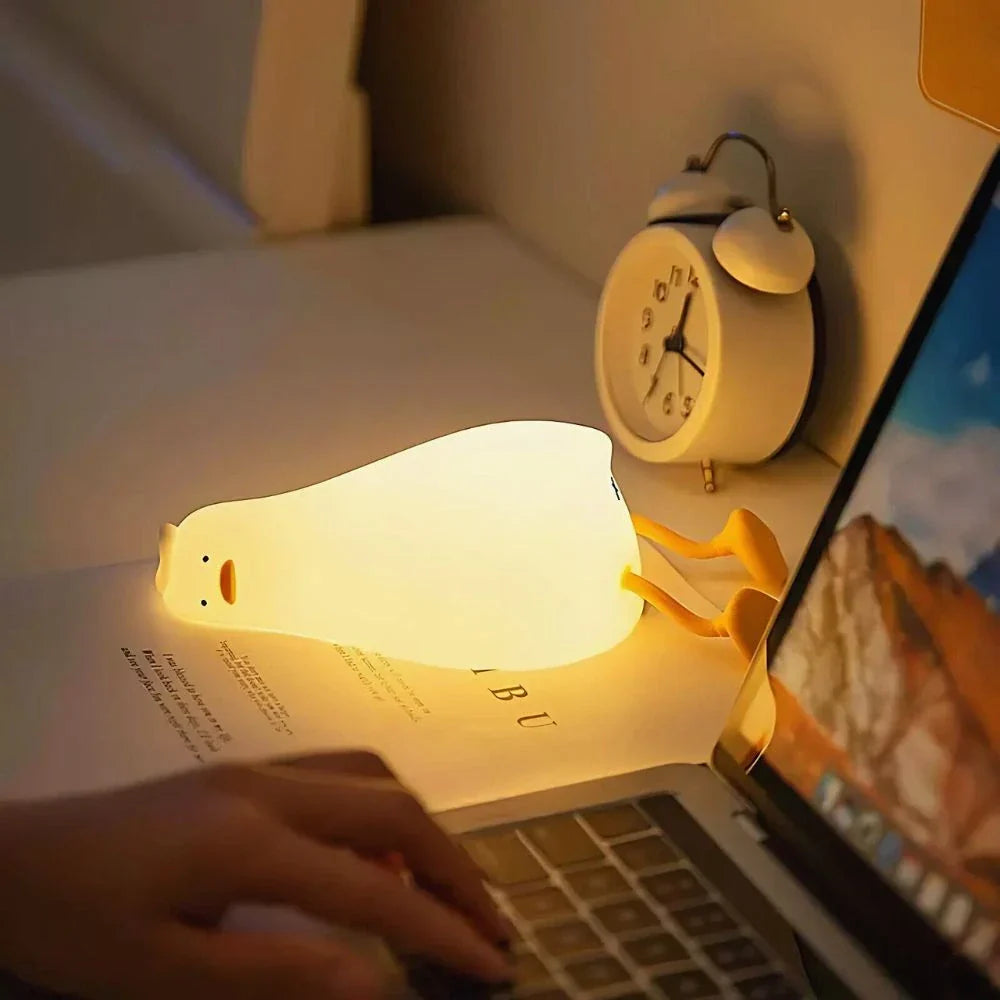 Bondilane — Portable Rechargeable Squeeze Night Light Lamp with Touch Control