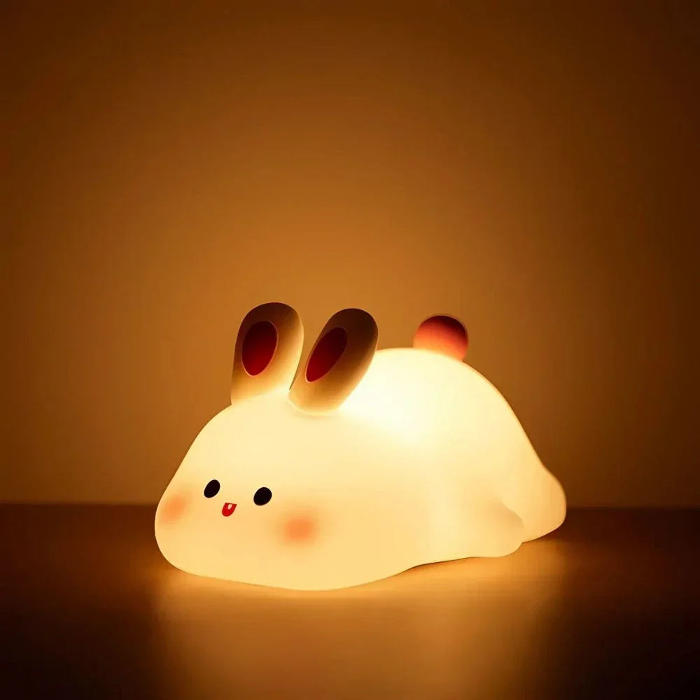 Bondilane — Portable Rechargeable Squeeze Night Light Lamp with Touch Control