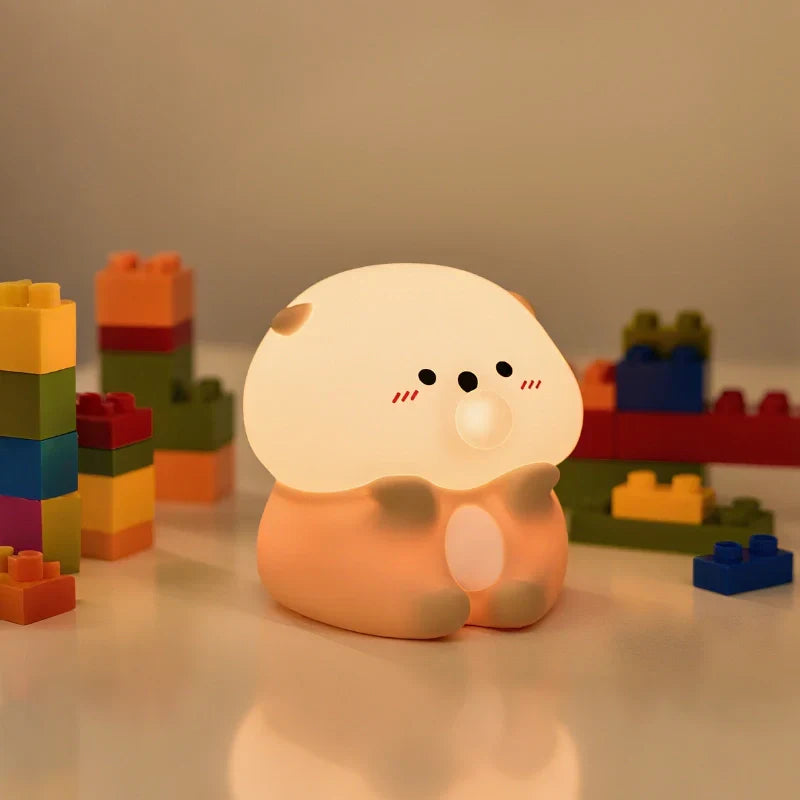Bondilane — Portable Rechargeable Squeeze Night Light Lamp with Touch Control