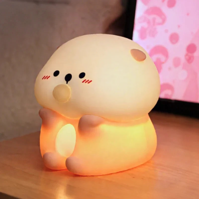 Bondilane — Portable Rechargeable Squeeze Night Light Lamp with Touch Control