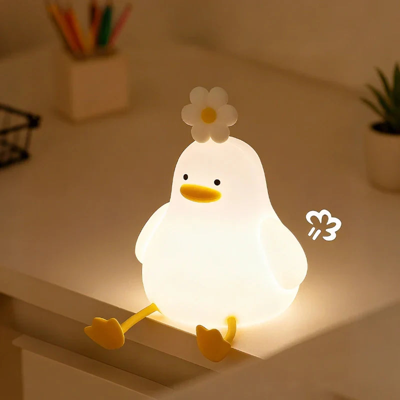Bondilane — Portable Rechargeable Squeeze Night Light Lamp with Touch Control