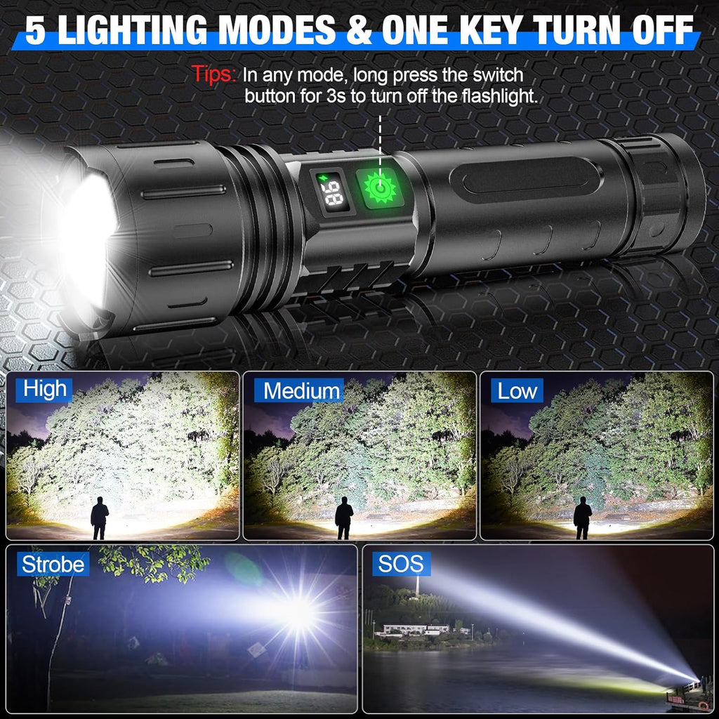 Bondilane — Powerful LED Torch High Lumens, Fast Charging & Multi-Mode Lighting