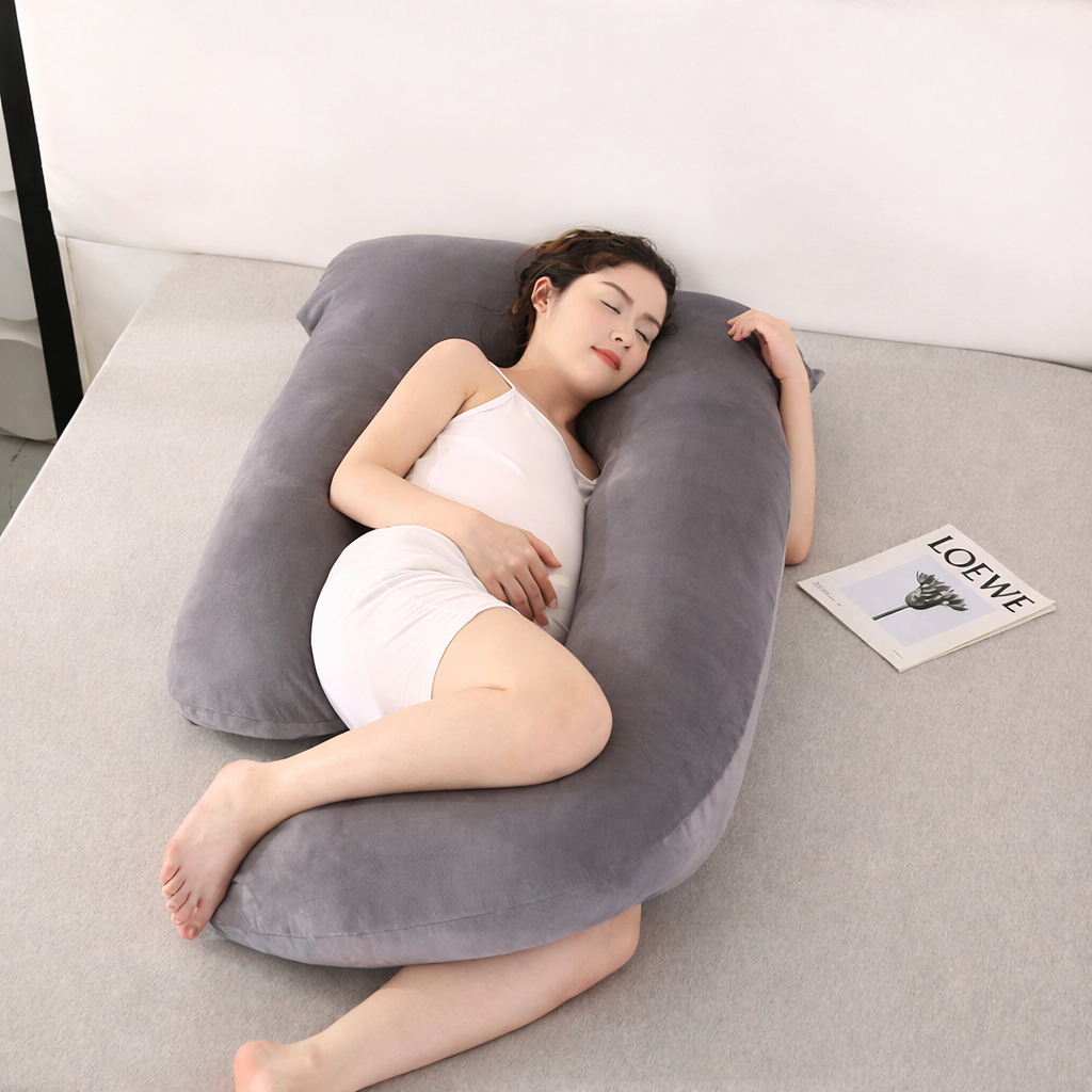Bondilane — Pregnancy Pillow U Shape Full Body Maternity Sleeping Cushion