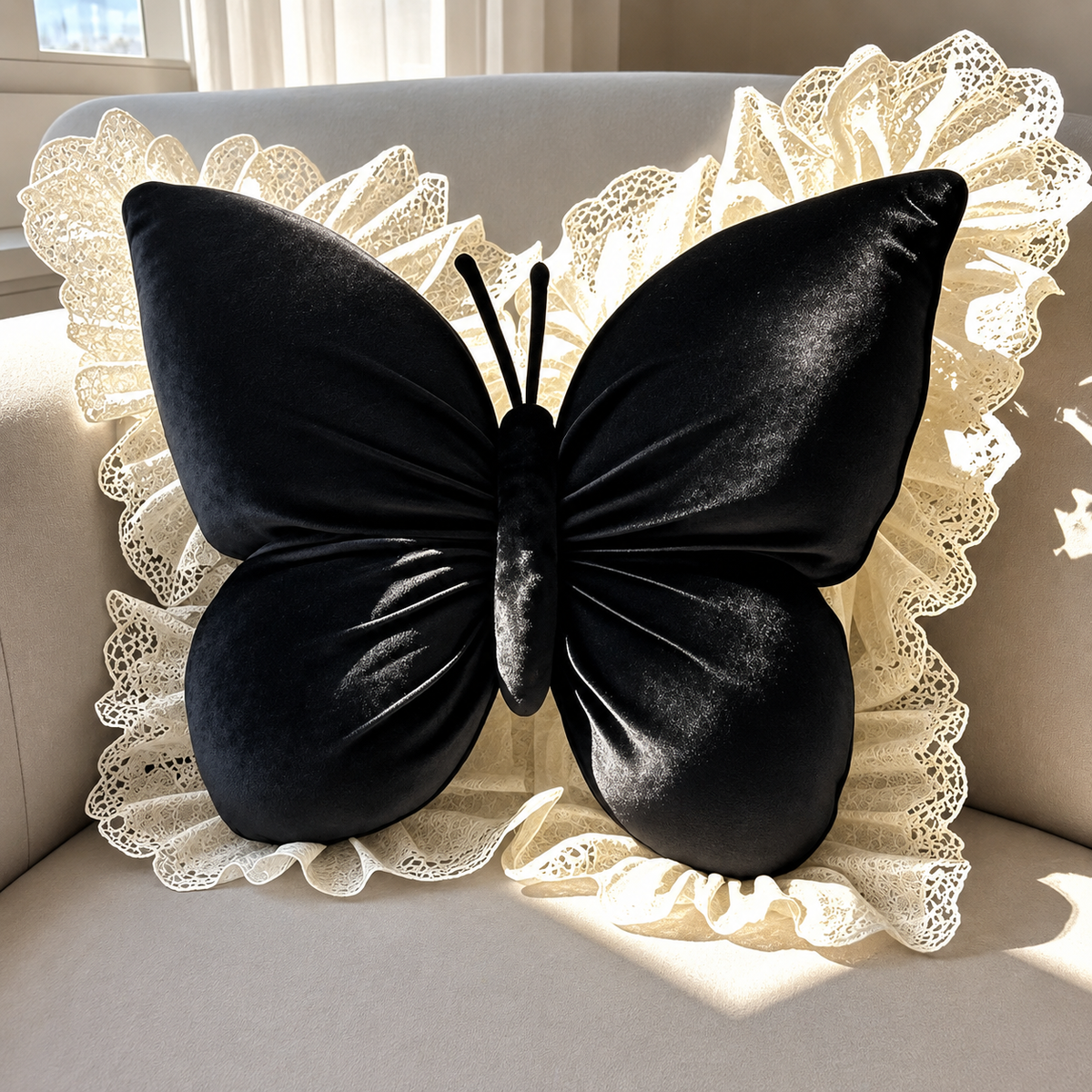 Bondilane — Butterfly Bow Decorative Pillow