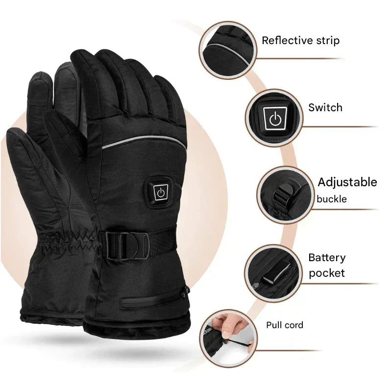 Bondilane — Rechargeable Heated Outdoor Gloves Waterproof Thermal Hand Warmers