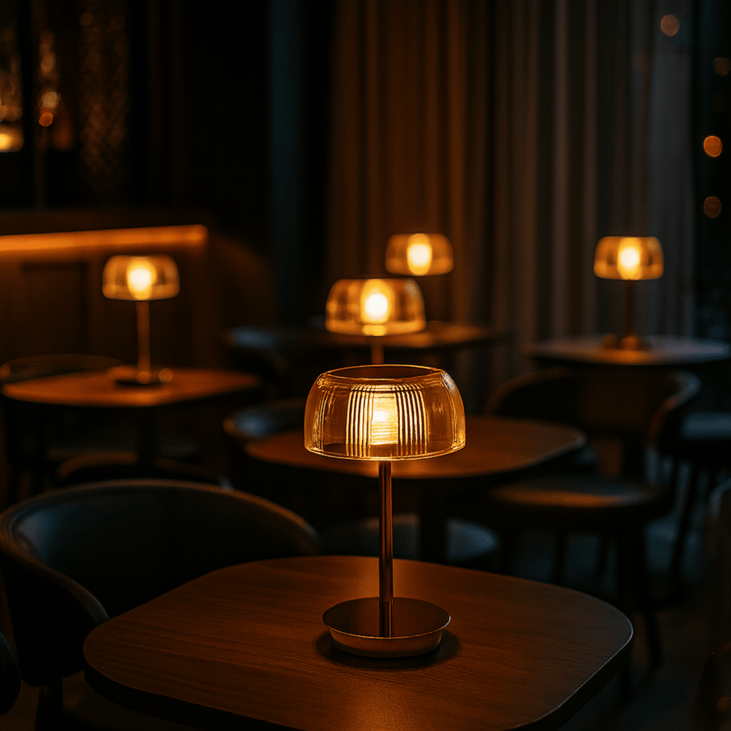 Bondilane — Rechargeable Jellyfish LED Table Lamp with Ambient Glow