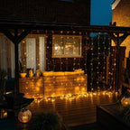 Bondilane — Relaxing Warm White LED Fairy Curtain Lights with  Dynamic 8 Modes