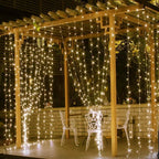 Bondilane — Relaxing Warm White LED Fairy Curtain Lights with  Dynamic 8 Modes