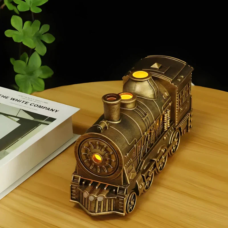 Bondilane — Retro Compact Steam Locomotive Train Humidifier with Ambient LED Glow