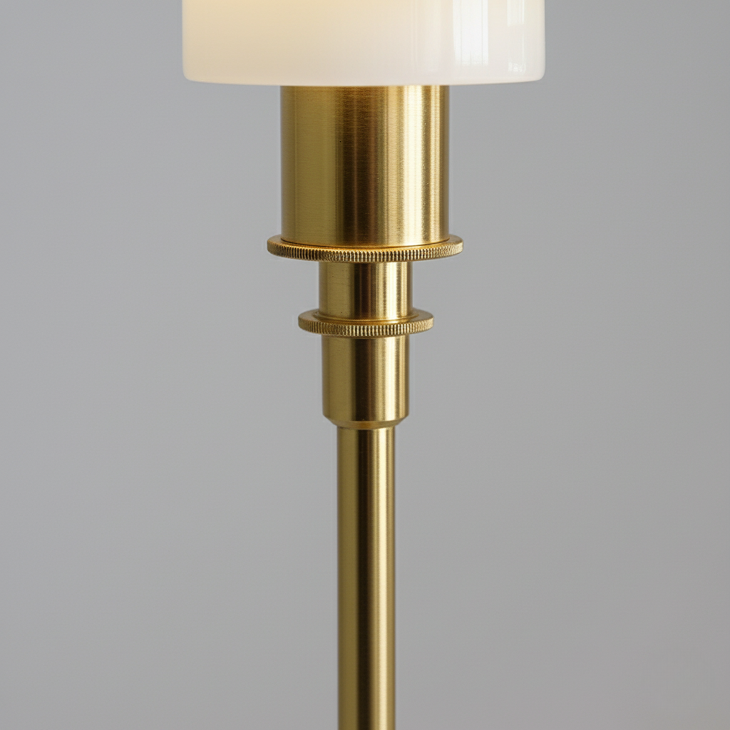 Bondilane — Scandinavian Bedside Table Lamp with Minimalist Glass Shade