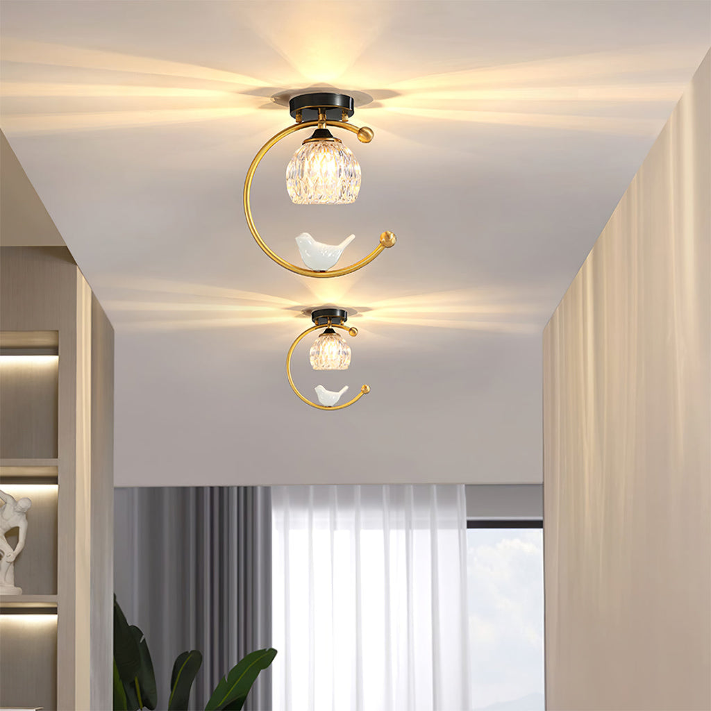 Bondilane — Serena Bird Ceiling Lamp