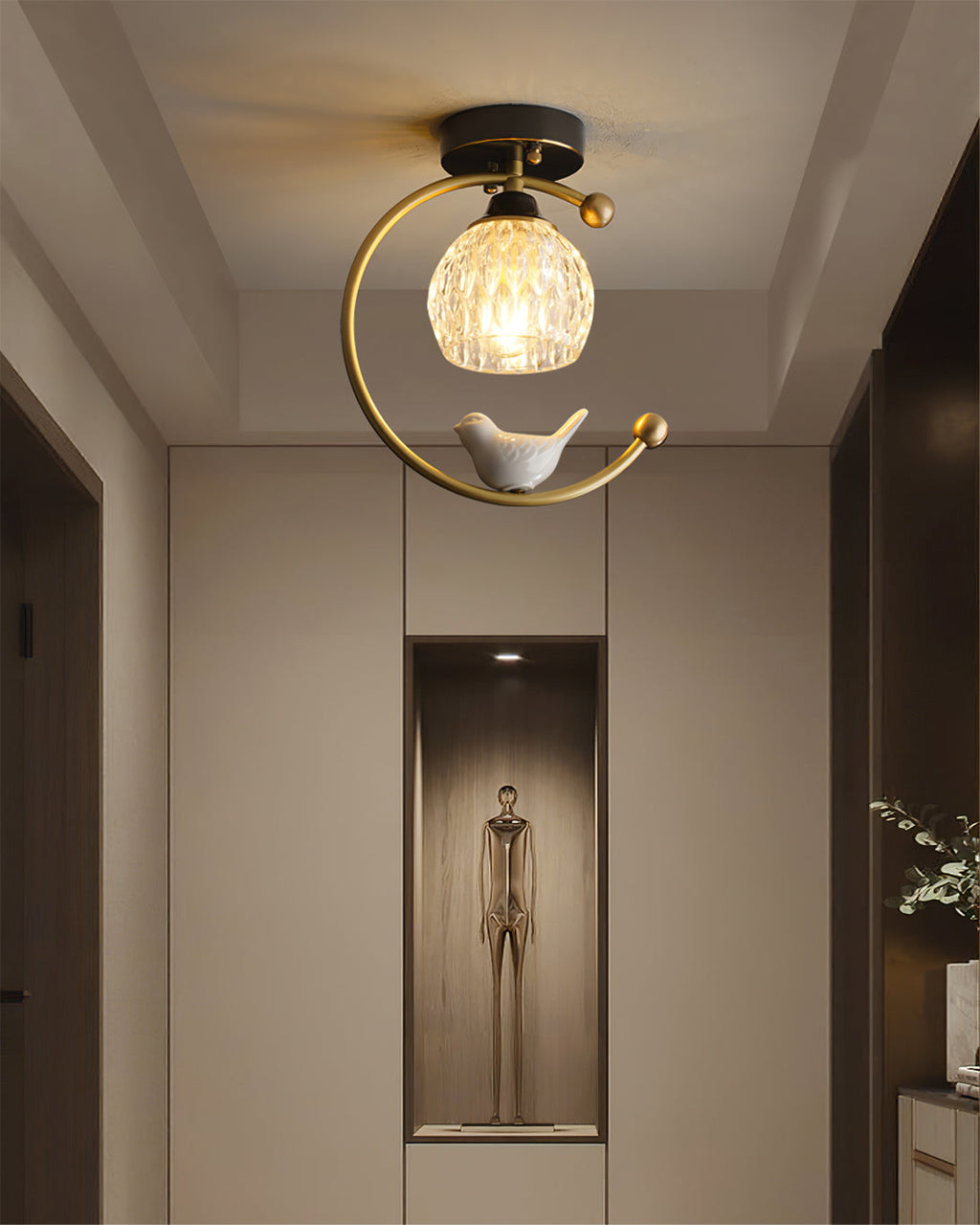 Bondilane — Serena Bird Ceiling Lamp