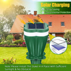 Bondilane — Solar Mole Repellent Stakes Waterproof Sonic Vole Gopher Deterrent Yard