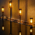 Bondilane — Solar Torch Light - Flickering Flame Garden Lamp for Outdoor Use
