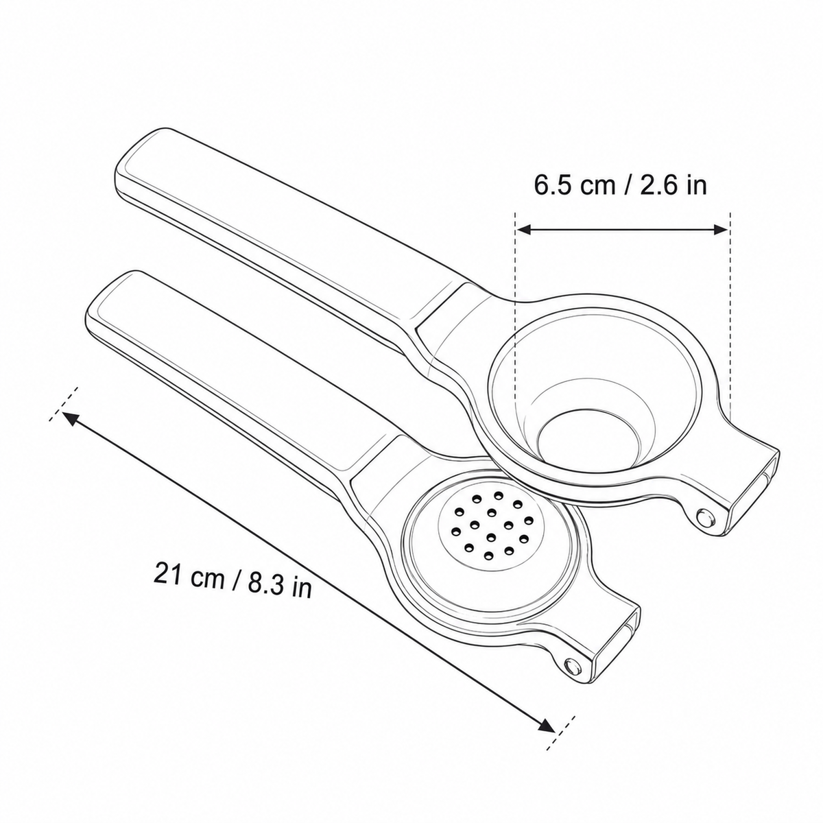 Bondilane — Stainless Steel Lemon Squeezer