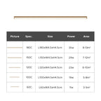 Bondilane — Stylish Wooden Sleek LED Ceiling Long Light with 3 Color Modes