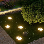 Bondilane — Trendy Energy-Efficient Solar Paw Shape Light for Outdoor Spaces