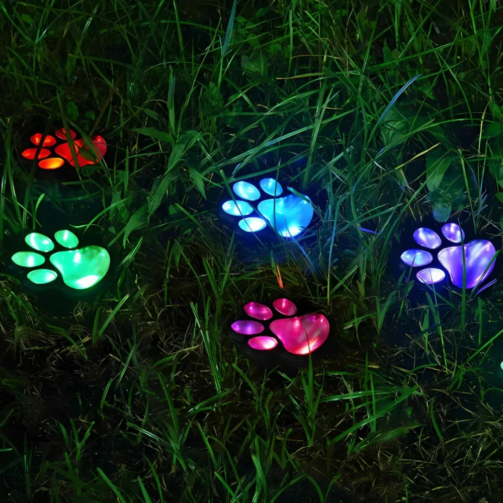 Bondilane — Trendy Energy-Efficient Solar Paw Shape Light for Outdoor Spaces