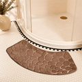 Bondilane — Curved Thickened Non-Slip Bath Mat for Shower and Toilet Floor