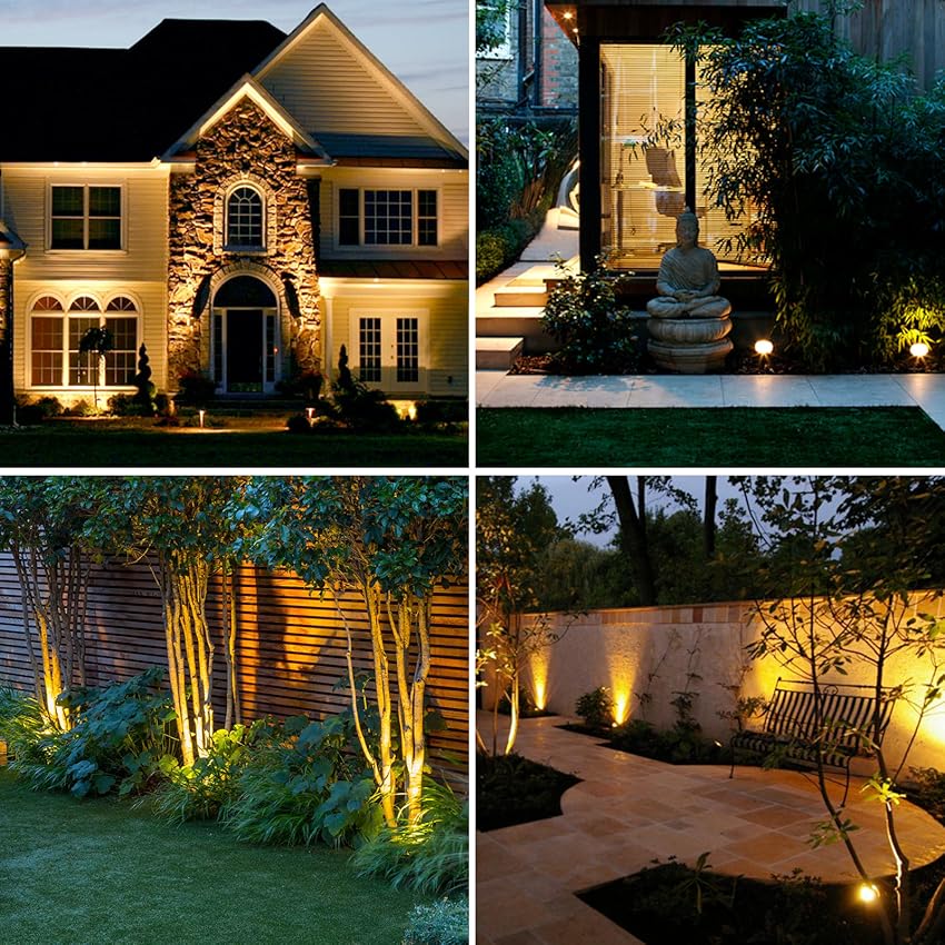 Bondilane — Versatile Energy-efficient Outdoor Solar Powered Garden Spotlight
