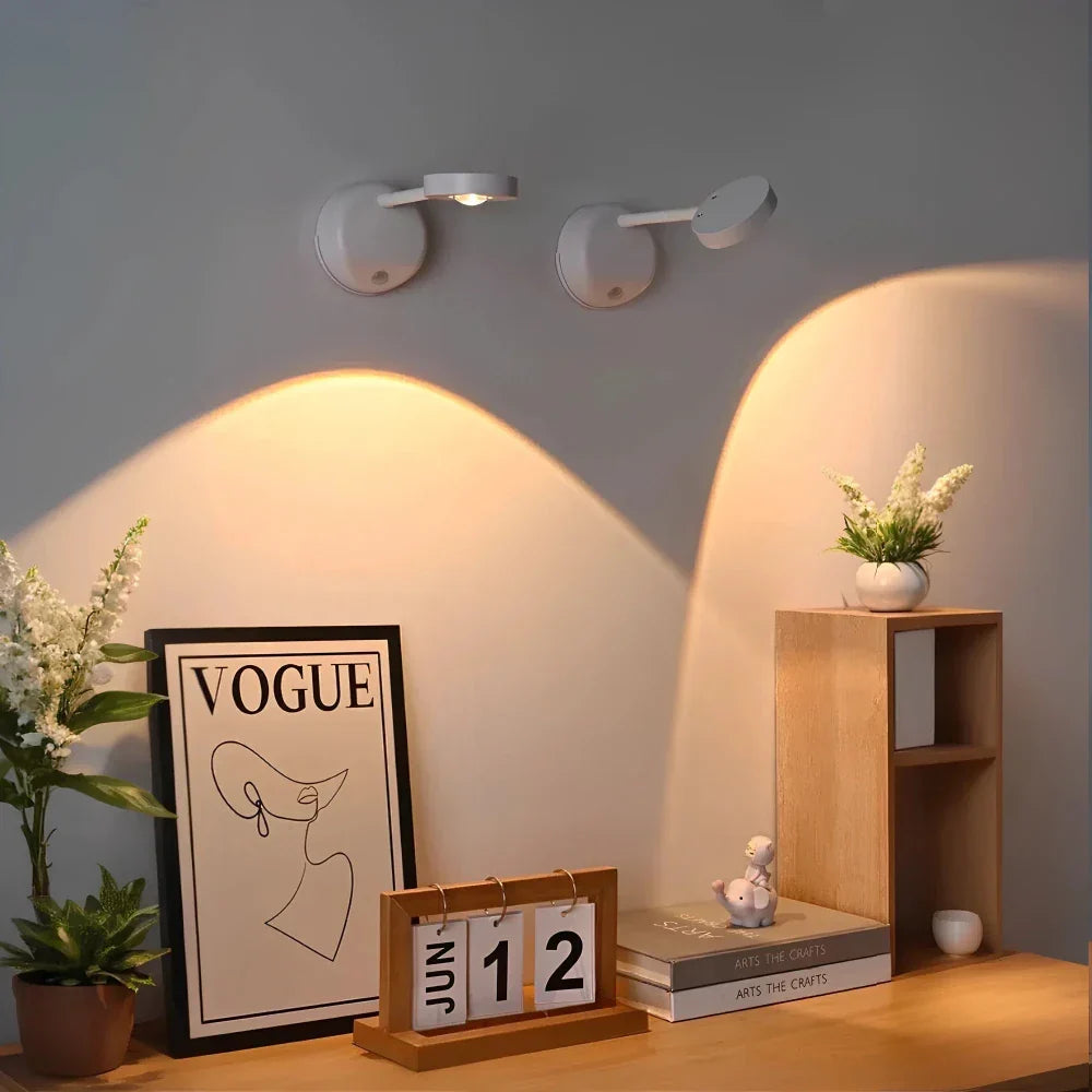 Bondilane — Versatile Sleek Motion Sensor LED Spotlight 360° Rotating Light
