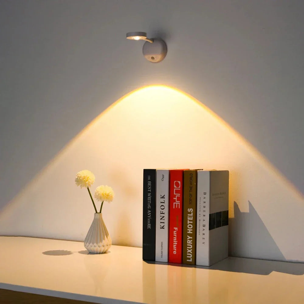 Bondilane — Versatile Sleek Motion Sensor LED Spotlight 360° Rotating Light