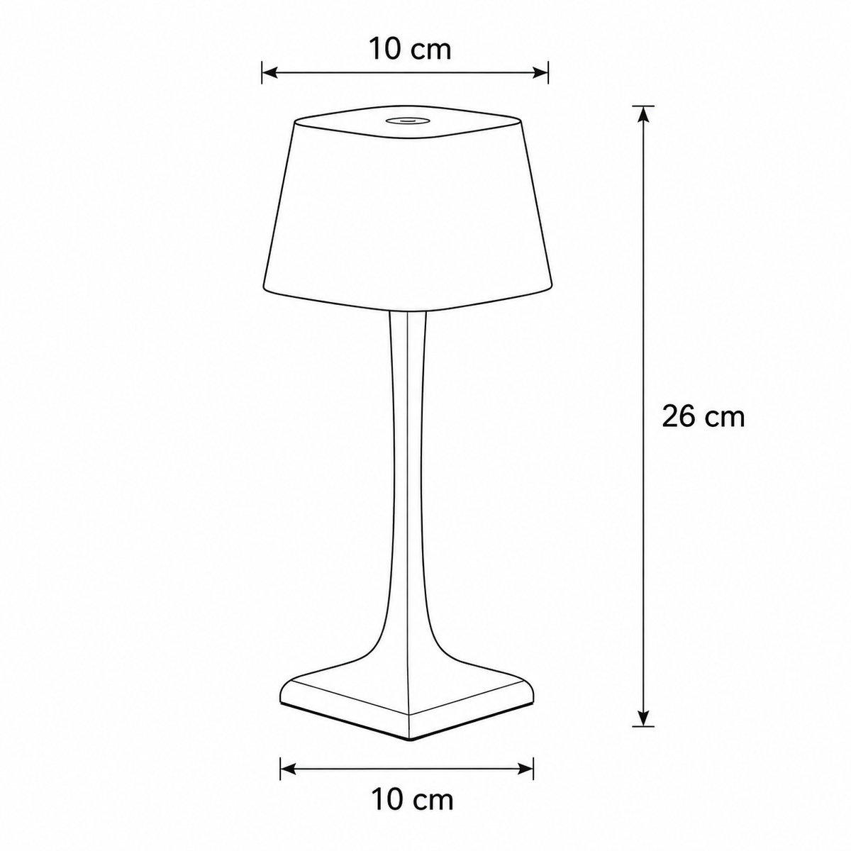 Bondilane — Classic Long Waterproof Indoor Table Lamp