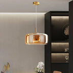 Bondilane — Warm Atmospheric Transparent Glass Pendant Lamp for Modern Home Interior