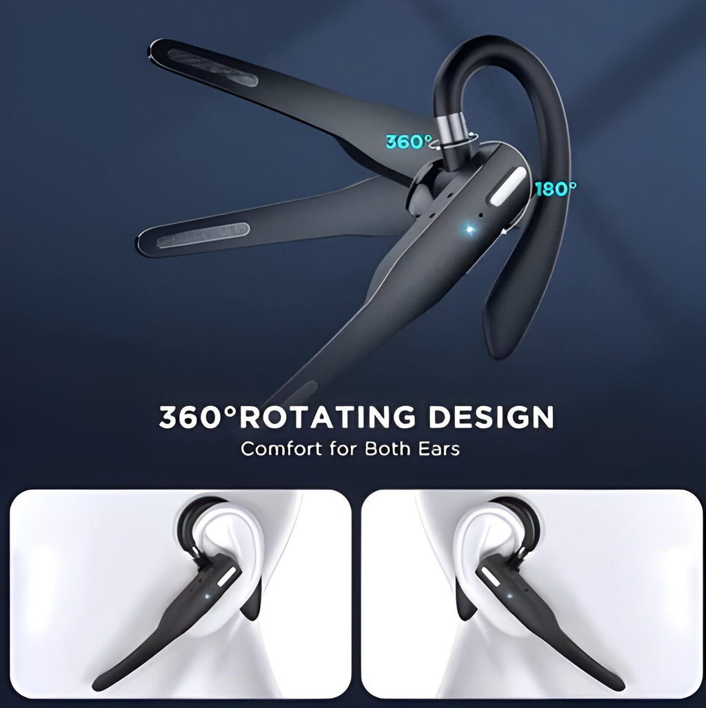 Bondilane — Wireless Bluetooth Headset Dual Microphone Noise Cancelling Earpiece
