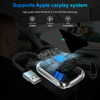 Bondilane — Wireless CarPlay & Android Auto Adapter Plug & Play, Bluetooth 5.2, 5G WiFi