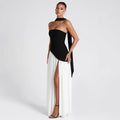 Bondilane — Women's Long Sleeve Bodycon Dress Ruched Round Neck Fall Winter Party