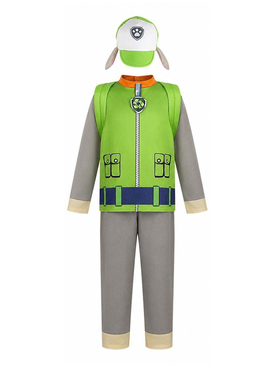 Boys Green Pup Costume - Image 5