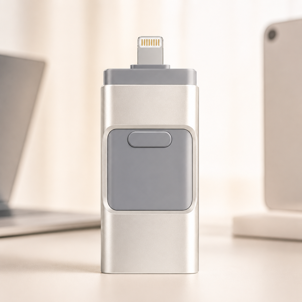32GB 3-in-1 USB Flash Drive for All Devices