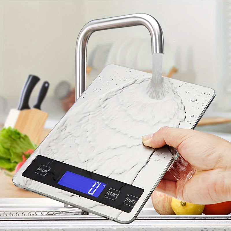 Digital Kitchen Scale 15kg Precision USB Rechargeable Food Weighing