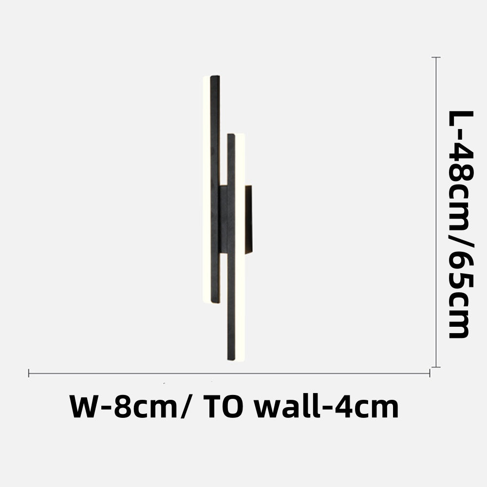 Indoor LED Wall Light Slim Minimalist Modern Design