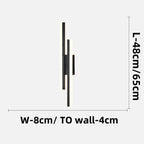 Indoor LED Wall Light Slim Minimalist Modern Design