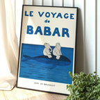 Educational Babar Wall Art for Home