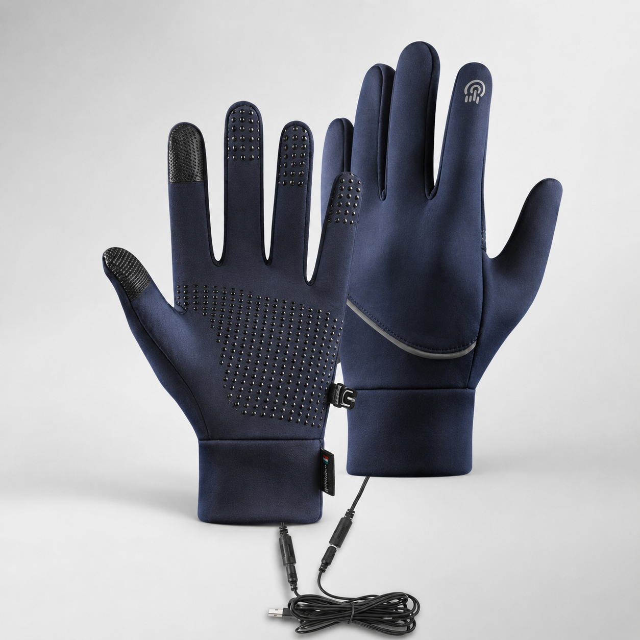 USB Heated Winter Gloves for Cycling and Outdoor Use