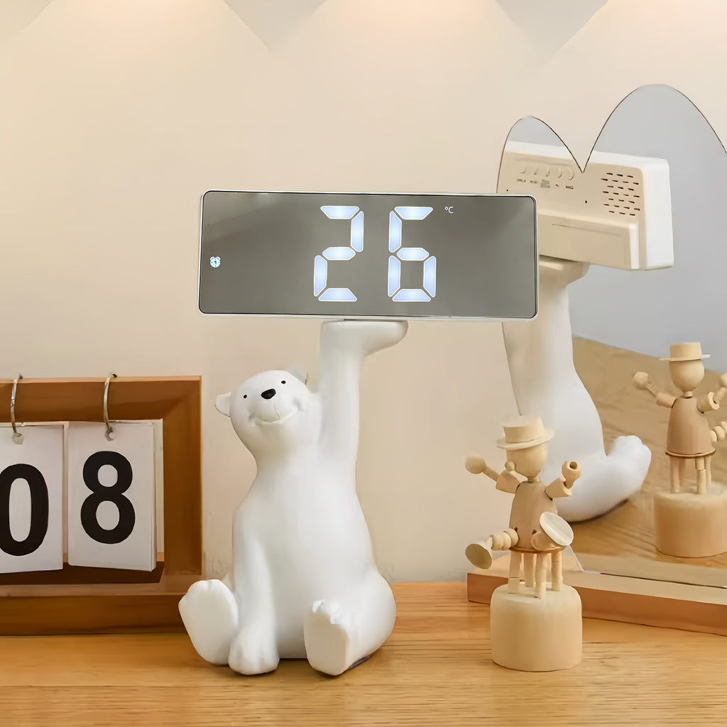 Home Alarm Clock Sunrise Light Digital Wake-Up Display