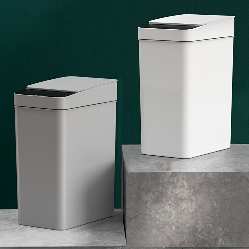 Automatic Trash Can Touchless Motion Sensor Slim Kitchen Bin