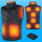 Unisex Heated Vest Lightweight USB-Powered Core Warming