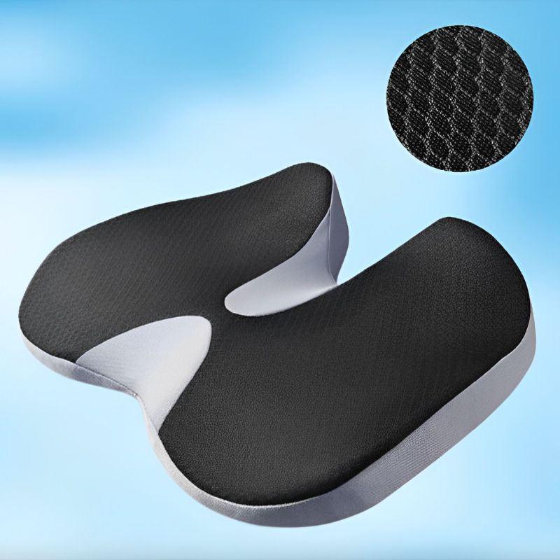 U-Shaped Seat Cushion Posture Support for Car and Office Chairs