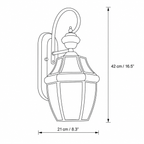 Retro IP65 Waterproof Outdoor Lantern Wall Light