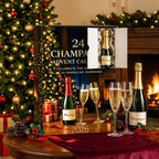24 Day Champagne Advent Calendar 2026 Decorative 2D Bottle Ornaments - Image 2
