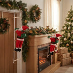 Fabric Climbing Santa Christmas Decoration Rope Ladder - Image 6