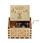 Wooden Christmas Music Box Hand Crank - Image 7