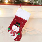 2 Pack Christmas Stockings Plush Cuff - Image 3