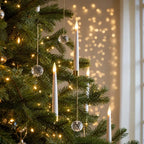 Hanging LED Christmas Tree Candles Flickering Flame