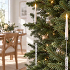 Hanging LED Christmas Tree Candles Flickering Flame - Image 13