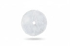 Round Plush Faux Fur Mini Christmas Tree Skirt - Image 3